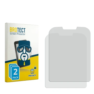 Front side of a product packaging with the brand logo BROTECT. Next to it is the corresponding screen protector.