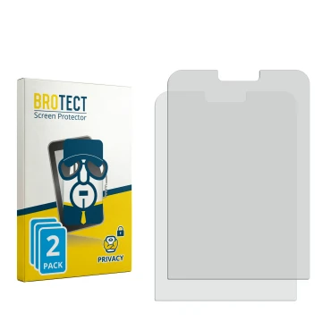 Front side of a product packaging with the brand logo BROTECT. Next to it is the corresponding screen protector.