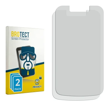 Front side of a product packaging with the brand logo BROTECT. Next to it is the corresponding screen protector.