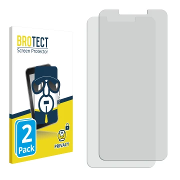 Front side of a product packaging with the brand logo BROTECT. Next to it is the corresponding screen protector.