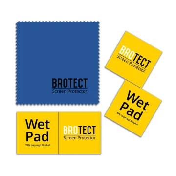 Components of the accessory kit with cleaning and microfiber cloth