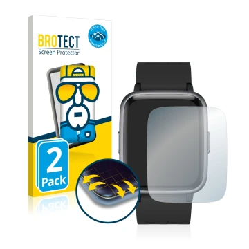 Front side of a product packaging with the brand logo BROTECT. Next to it is the device Yamay SW020 shown with the correspondi
