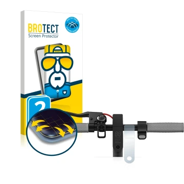 Front side of a product packaging with the brand logo BROTECT. Next to it is the device Xiaomi Mi 1S shown with the correspond