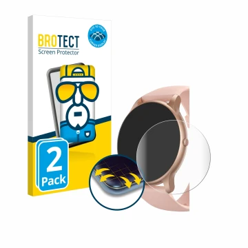 Front side of a product packaging with the brand logo BROTECT. Next to it is the device Parsonver SR1 1.32