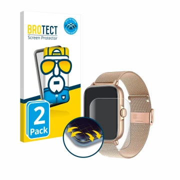 Front side of a product packaging with the brand logo BROTECT. Next to it is the device Pireware Elegance 3 1.69