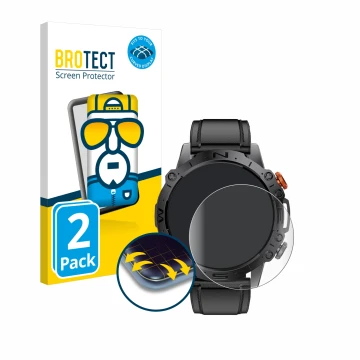 Front side of a product packaging with the brand logo BROTECT. Next to it is the device LIGE DFA-ST19 1.43