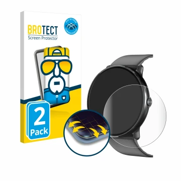 Front side of a product packaging with the brand logo BROTECT. Next to it is the device Gerpeng S66 1.43