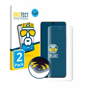 Front side of a product packaging with the brand logo BROTECT. Next to it is the device Xiaomi 14 Ultra shown with the corresp