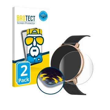 Front side of a product packaging with the brand logo BROTECT. Next to it is the device Naixues S53 1.39