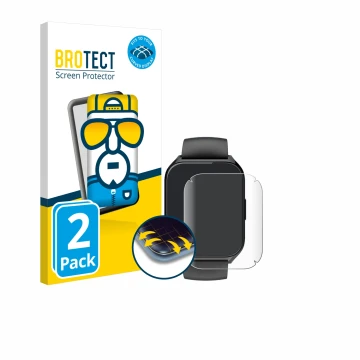 Front side of a product packaging with the brand logo BROTECT. Next to it is the device Aycy MT65 1.85