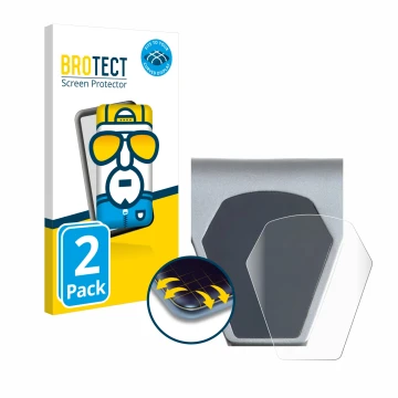 Front side of a product packaging with the brand logo BROTECT. Next to it is the device Epowerfun ePF-PULSE 960 shown with the