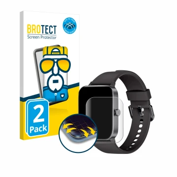 Front side of a product packaging with the brand logo BROTECT. Next to it is the device KIUVKAS P3 1.95