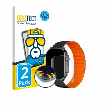 Front side of a product packaging with the brand logo BROTECT. Next to it is the device Imiki SF1 2.01