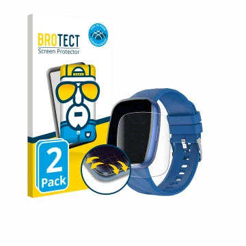 Front side of a product packaging with the brand logo BROTECT. Next to it is the device CATGIFF S60K shown with the correspond