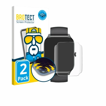 Front side of a product packaging with the brand logo BROTECT. Next to it is the device CASCHO ‎P125 1.85