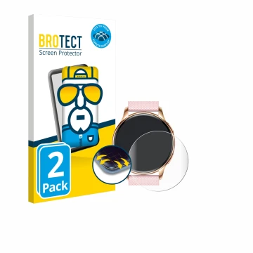 Front side of a product packaging with the brand logo BROTECT. Next to it is the device Maoo VT.11 shown with the correspondin