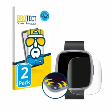 Front side of a product packaging with the brand logo BROTECT. Next to it is the device Lognitek 2025 1.75