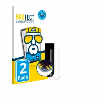 Front side of a product packaging with the brand logo BROTECT. Next to it is the device Xiaomi Electric Scooter 5 Max shown wi