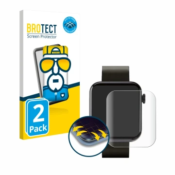 Front side of a product packaging with the brand logo BROTECT. Next to it is the device Kendox Life Tracker shown with the cor