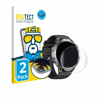 Front side of a product packaging with the brand logo BROTECT. Next to it is the device LIGE EF13 1.85