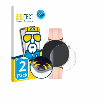 Front side of a product packaging with the brand logo BROTECT. Next to it is the device Knauermann Pro 4 Mini 2026 shown with 