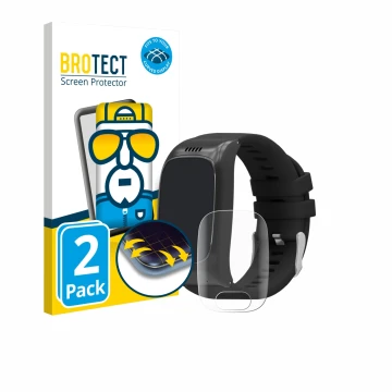 Front side of a product packaging with the brand logo BROTECT. Next to it is the device One Button Phone Model 2024 shown with
