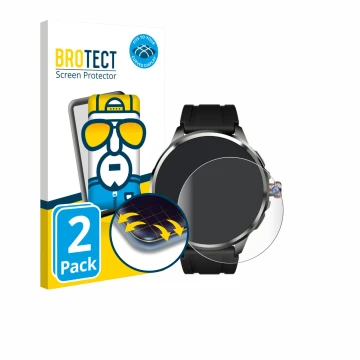 Front side of a product packaging with the brand logo BROTECT. Next to it is the device Rogbid Model R2 Ultra shown with the c