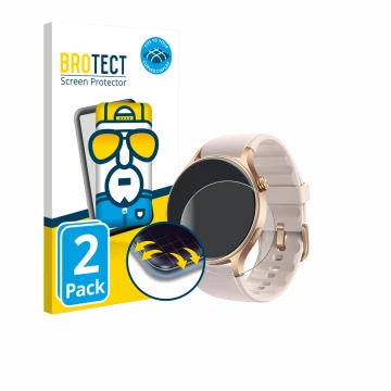 Front side of a product packaging with the brand logo BROTECT. Next to it is the device aeac AR01 1.32