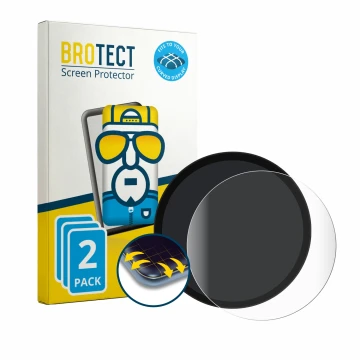 Front side of a product packaging with the brand logo BROTECT. Next to it is the device Triumph Scrambler 900 2026 shown with 