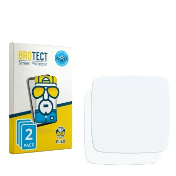 Front side of a product packaging with the brand logo BROTECT. Next to it is the corresponding screen protector.