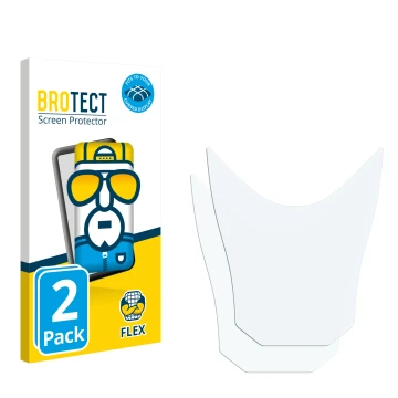 Front side of a product packaging with the brand logo BROTECT. Next to it is the corresponding screen protector.