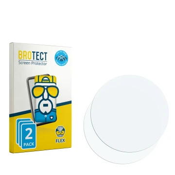 Front side of a product packaging with the brand logo BROTECT. Next to it is the corresponding screen protector.