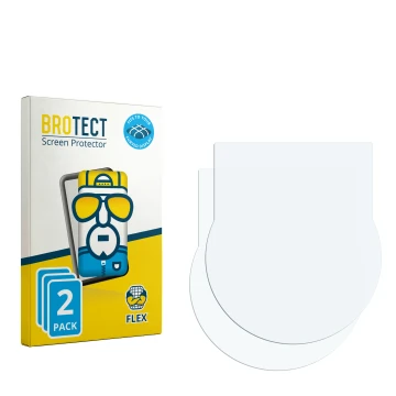 Front side of a product packaging with the brand logo BROTECT. Next to it is the corresponding screen protector.