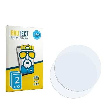 Front side of a product packaging with the brand logo BROTECT. Next to it is the corresponding screen protector.