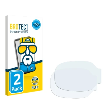 Front side of a product packaging with the brand logo BROTECT. Next to it is the corresponding screen protector.