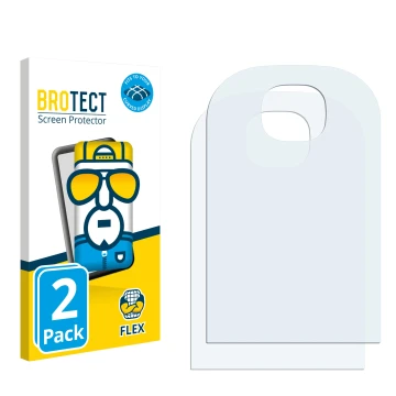 Front side of a product packaging with the brand logo BROTECT. Next to it is the corresponding screen protector.