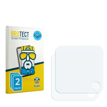 Front side of a product packaging with the brand logo BROTECT. Next to it is the corresponding screen protector.
