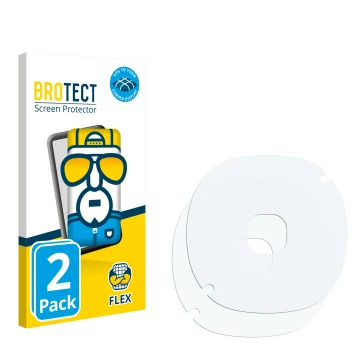 Front side of a product packaging with the brand logo BROTECT. Next to it is the corresponding screen protector.