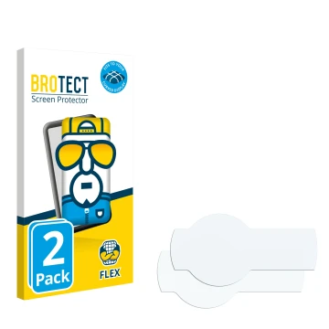 Front side of a product packaging with the brand logo BROTECT. Next to it is the corresponding screen protector.