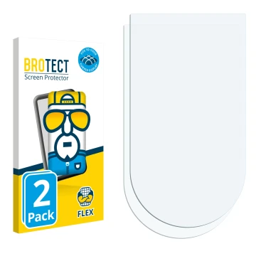Front side of a product packaging with the brand logo BROTECT. Next to it is the corresponding screen protector.
