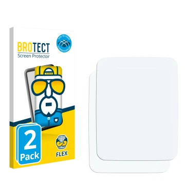 Front side of a product packaging with the brand logo BROTECT. Next to it is the corresponding screen protector.