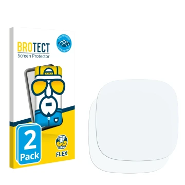 Front side of a product packaging with the brand logo BROTECT. Next to it is the corresponding screen protector.