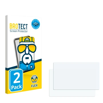 Front side of a product packaging with the brand logo BROTECT. Next to it is the corresponding screen protector.