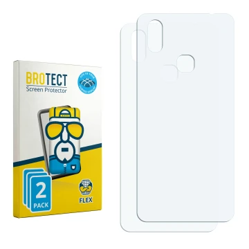 Front side of a product packaging with the brand logo BROTECT. Next to it is the corresponding screen protector.
