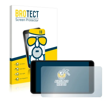 Front side of a product packaging with the brand logo BROTECT. Next to it is the device Portkeys PT5 II shown with the corresp