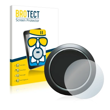 Front side of a product packaging with the brand logo BROTECT. Next to it is the device OOONO CO-Driver NO1 shown with the cor