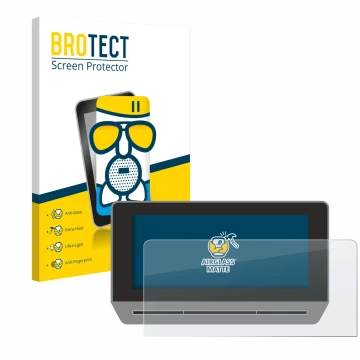 Front side of a product packaging with the brand logo BROTECT. Next to it is the device Seat Leon Cupra KL 2022 10