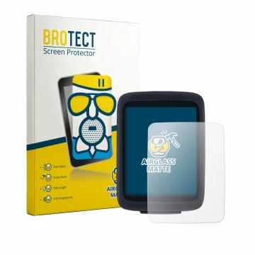 Front side of a product packaging with the brand logo BROTECT. Next to it is the device Sigma BC 10.0 WL shown with the corres