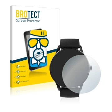 Front side of a product packaging with the brand logo BROTECT. Next to it is the device Denver SW-173 shown with the correspon