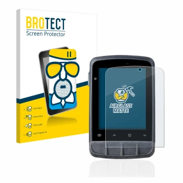 Front side of a product packaging with the brand logo BROTECT. Next to it is the device Giant Dash L200 shown with the corresp